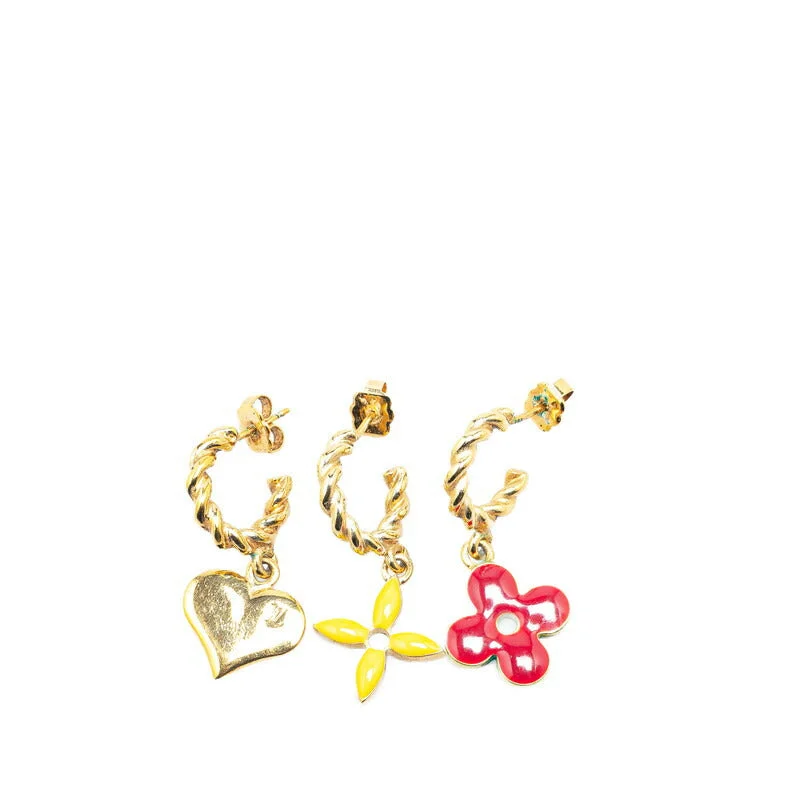 Short Drop Earrings for Subtle -Louis Vuitton Sweet Monogram Earrings Set