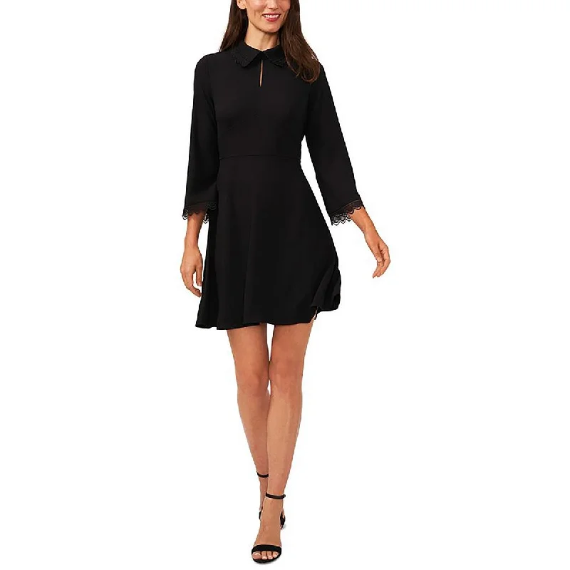 Long-sleeved Dresses for Coverage -CeCe Womens Party Short Mini Dress