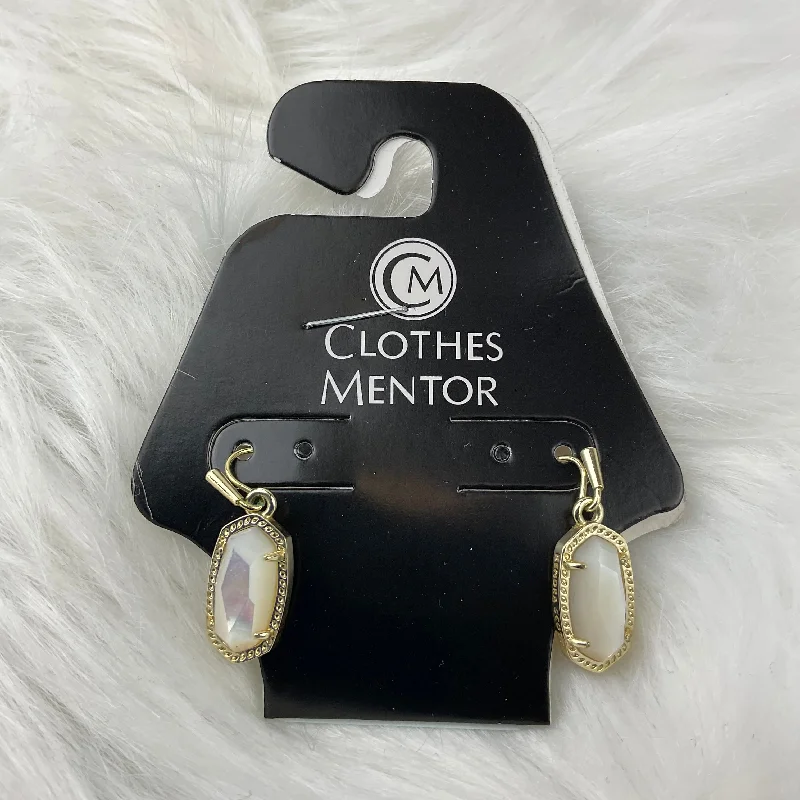 Drop Earrings with Crown Designs -Earrings Designer By Kendra Scott