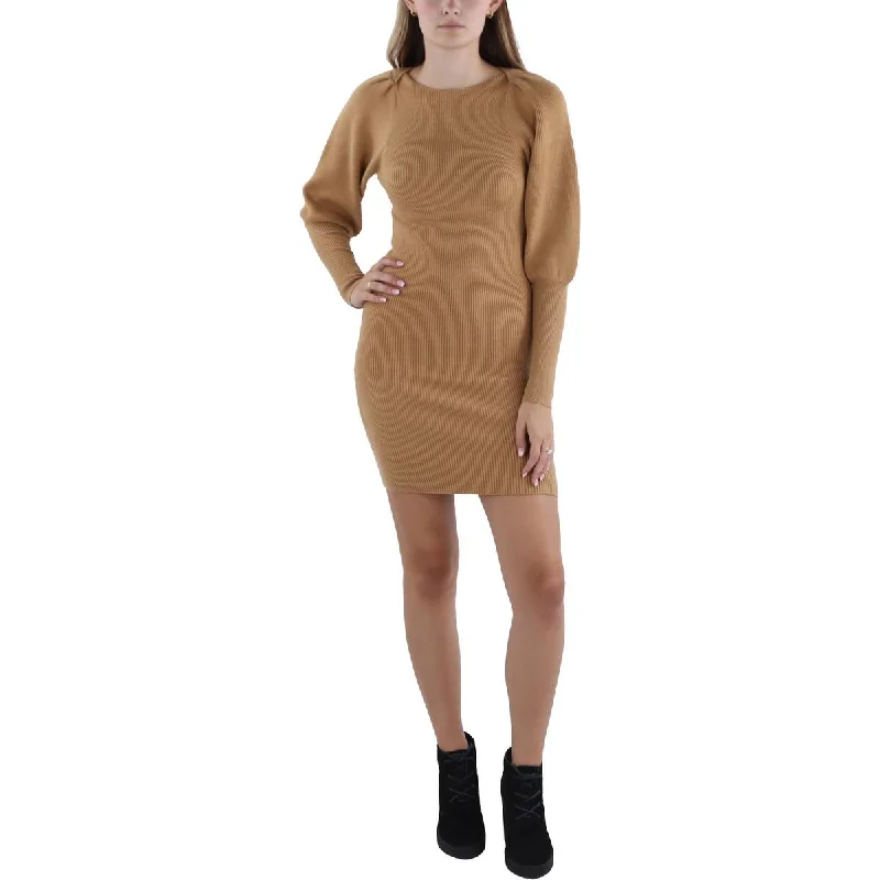 Casual Dresses for Everyday -French Connection Womens Knit Above Knee Sweaterdress