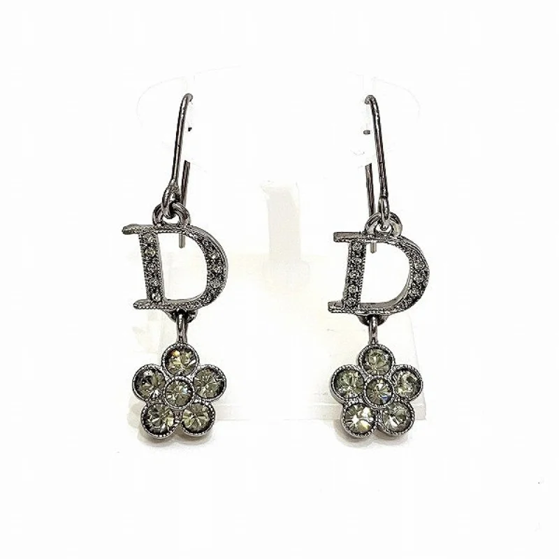 Waterproof Drop Earrings for Outdoor -Christian Dior  Metal Drop Earrings (Pre-Owned)