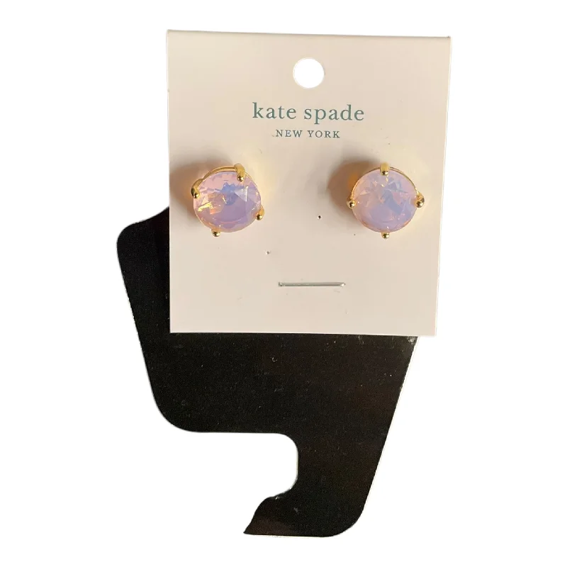 Rhinestone Drop Earrings for Sparkle -Earrings Designer By Kate Spade