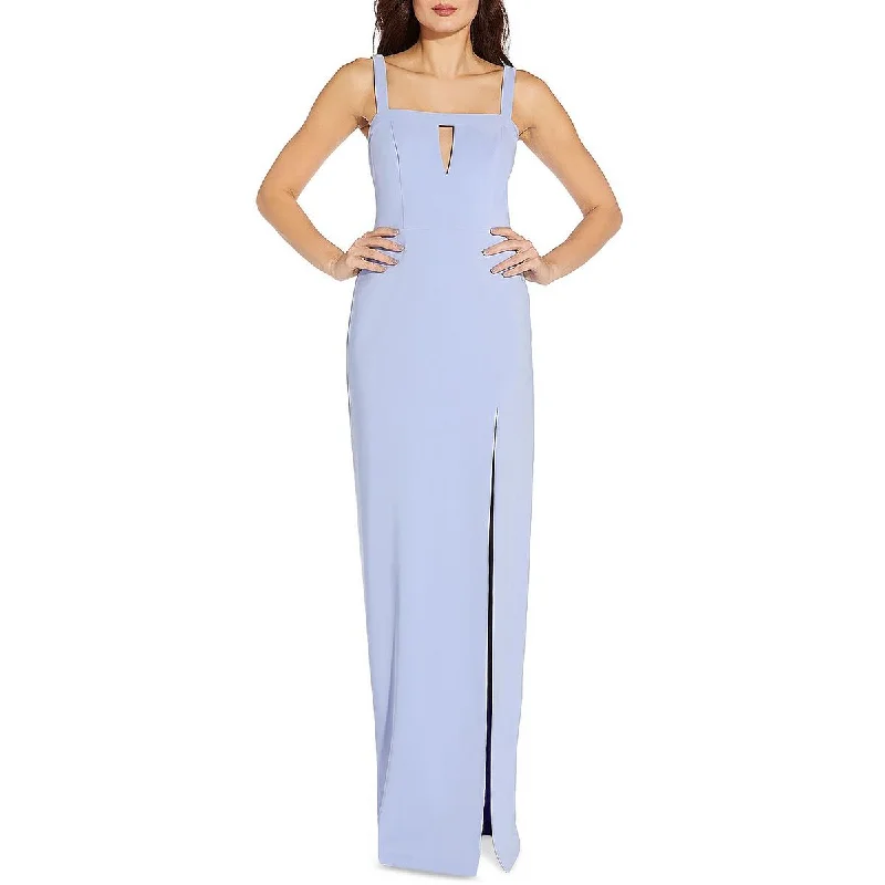 Fashionable Dresses for Style -Aidan by Aidan Mattox Womens Cut-Out Full-Length Evening Dress