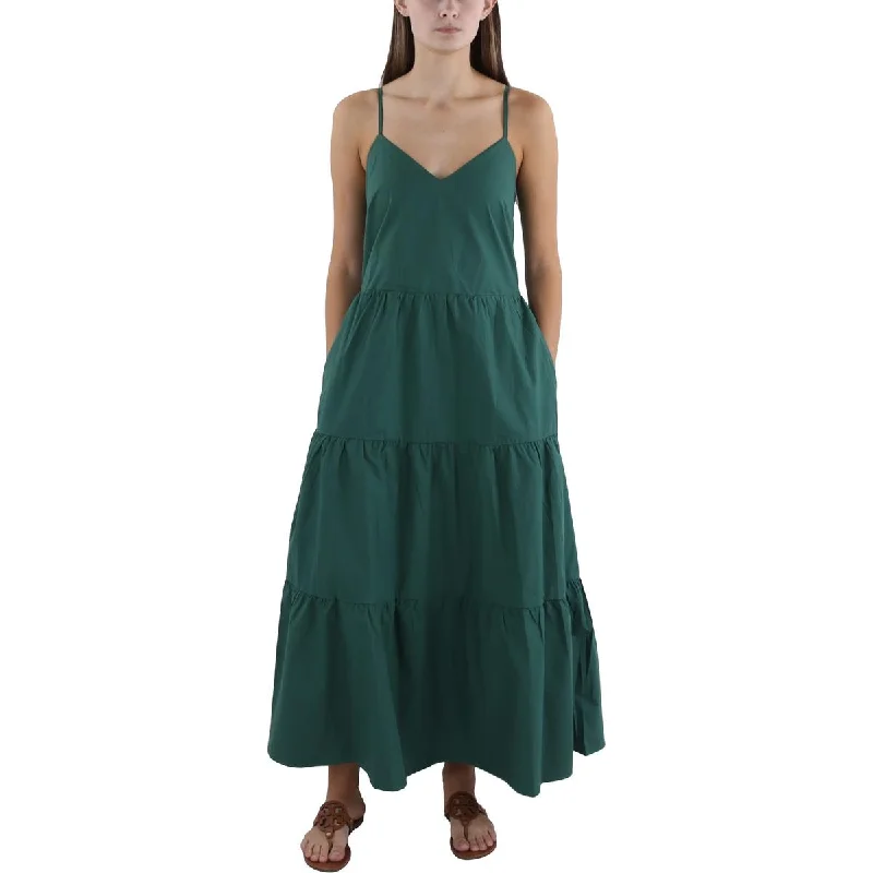 Sequined Dresses for Sparkle -Lost + Wander Womens Cotton Tea Length Maxi Dress