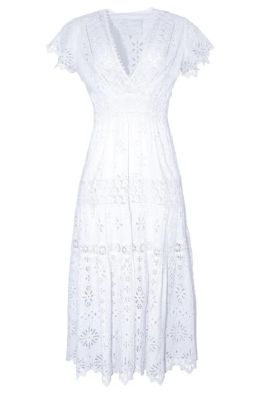 Contemporary Dresses for Fashion -Cristallo Dress - White