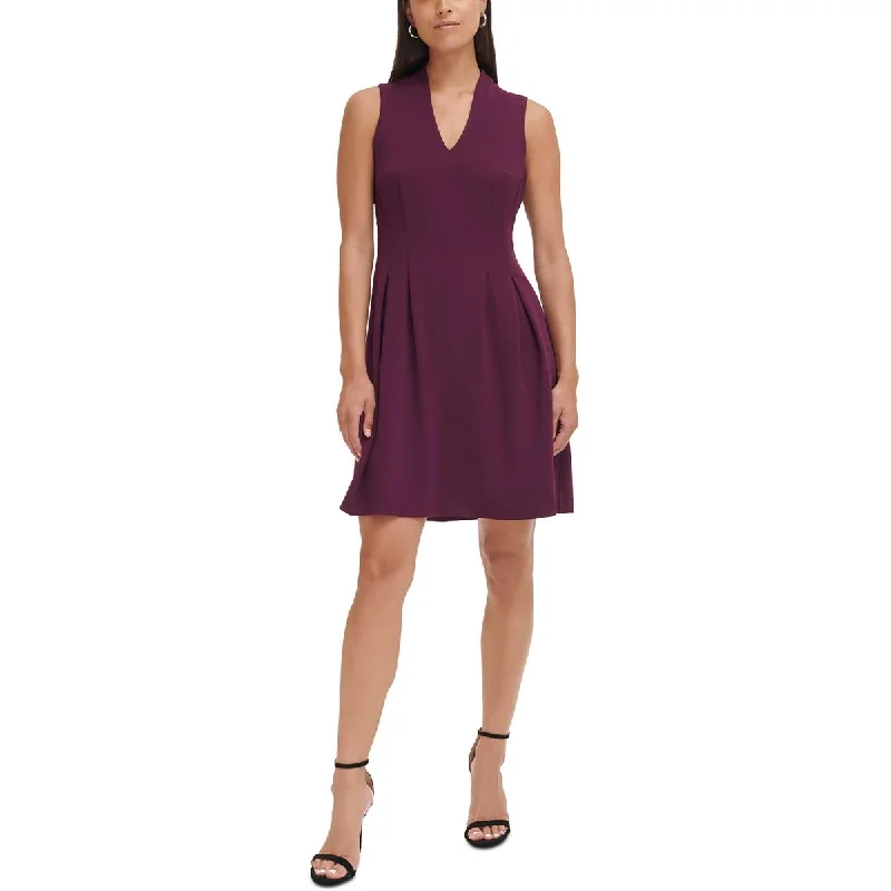 Mini Dresses for Youthful Look -Vince Camuto Womens Fit & Flare Mini Cocktail And Party Dress