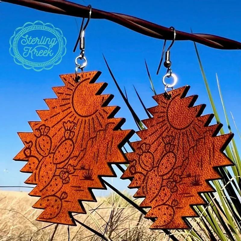 Drop Earrings for Formal Attire -Arizona Desert Earrings