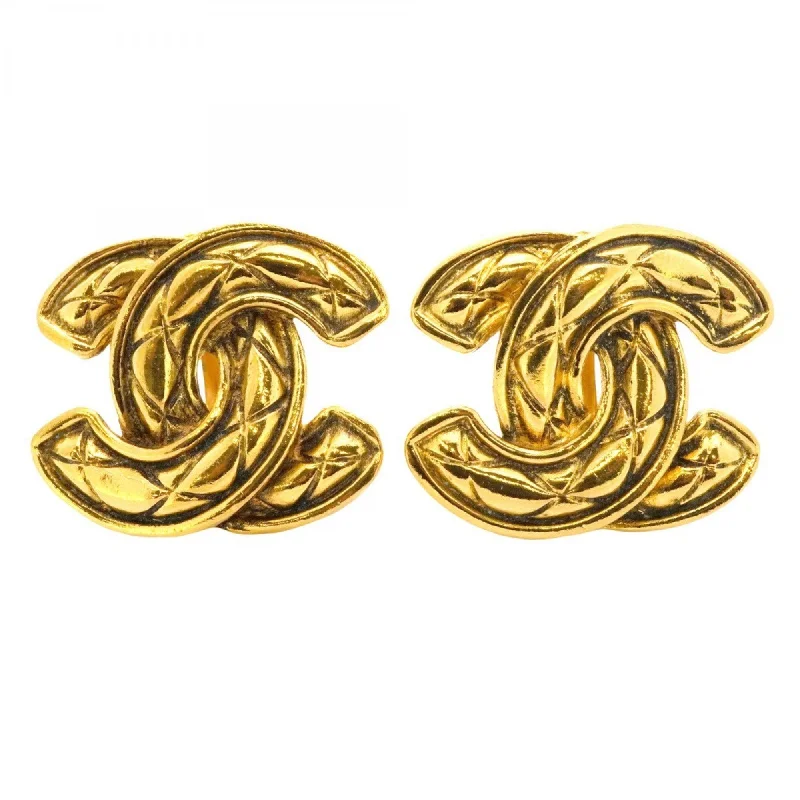 Adjustable Drop Earrings for Custom Fit -Chanel   Plating Clip Earrings (Pre-Owned)