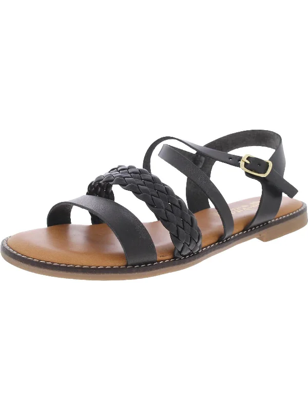 Fashionable sandals for men with athletic-inspired design and lightweight feel-Ala Italy Womens Leather Strappy Slingback Sandals