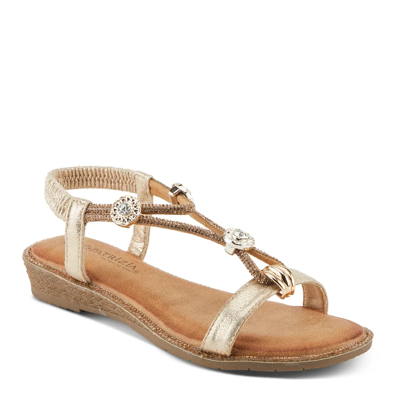 Casual sandals for women with cork footbed and supportive straps for comfort-PATRIZIA CHARMER SANDALS