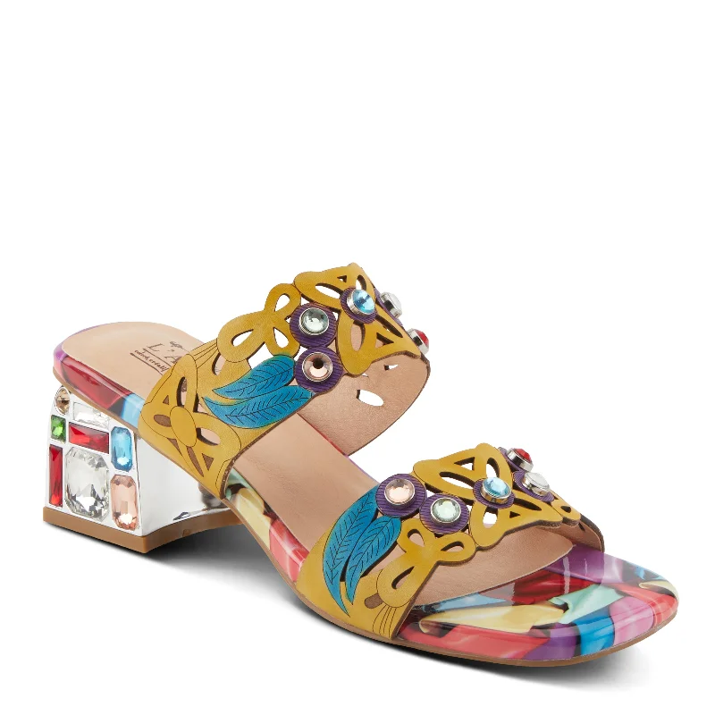 Beach sandals for women with flip-flop style and waterproof construction for comfort-L'ARTISTE DREAMY SANDALS