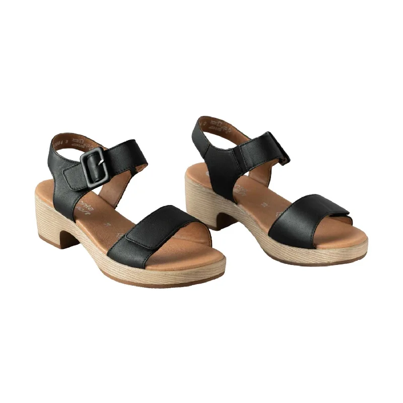 Boho-inspired sandals for women with braided straps and earthy tones-Dress Sandals In Black