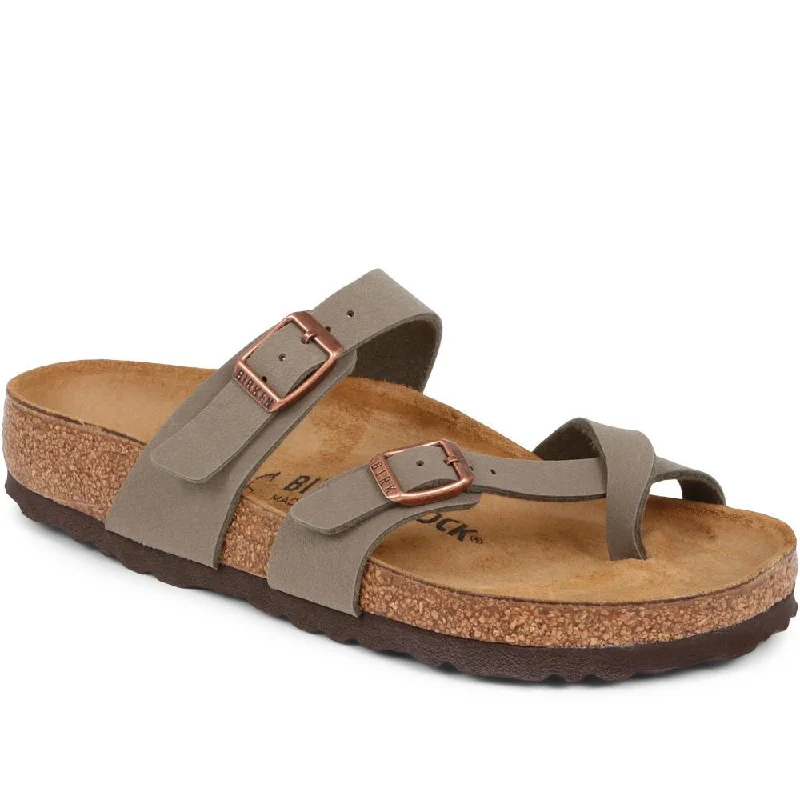 Trendy sandals for women with lace-up details and bold color accents for style-Mayari Toe Post Sandals - BIRK29500 / 314 722