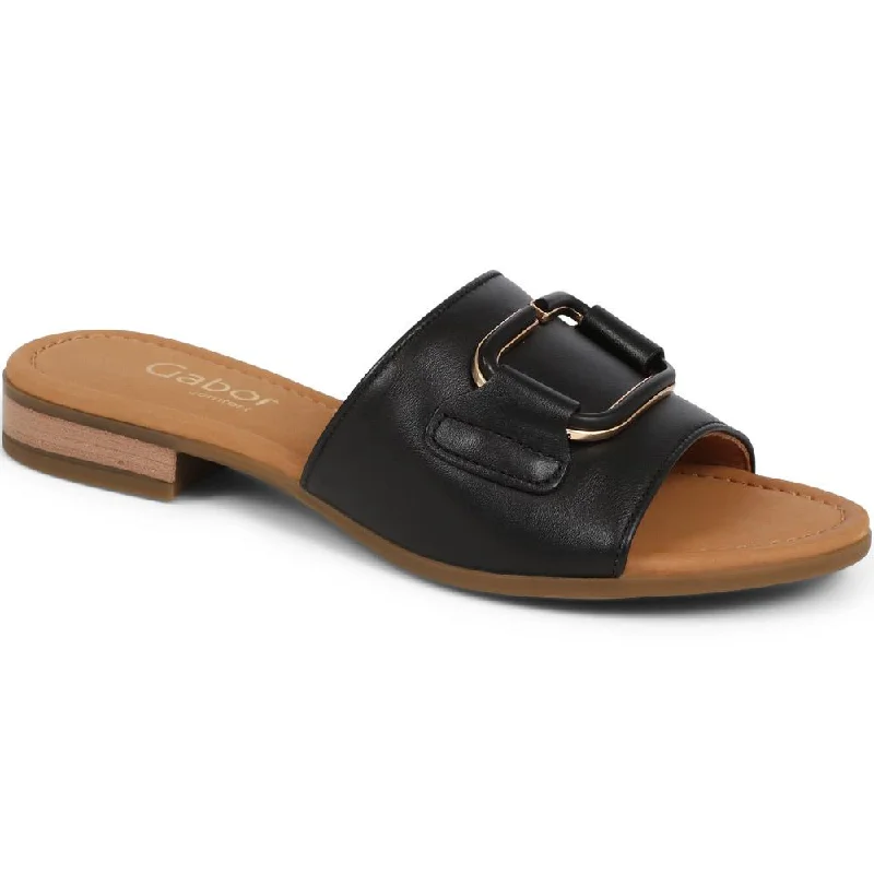 Fashionable sandals for men with flip-flop design and cushioned footbed-Mule Sandals  - GAB39512 / 325 065