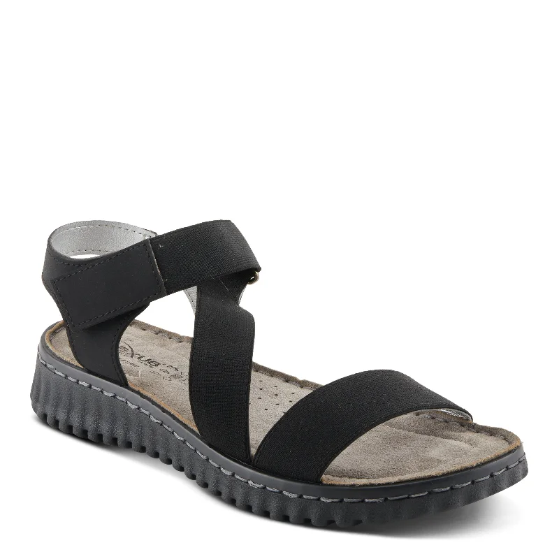 Trendy sandals for women with gladiator style and buckle details for flair-FLEXUS PATHFAV SANDALS