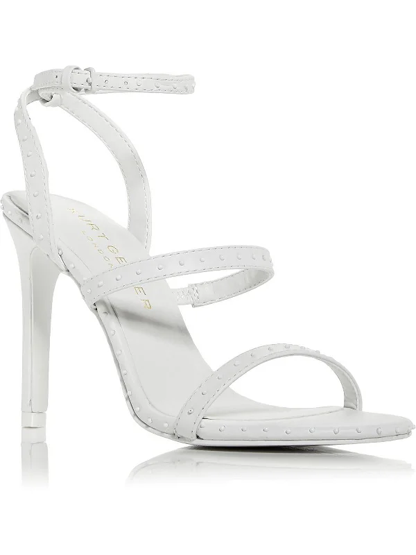 Trendy sandals for men with sporty look and mesh lining for breathability-Portia Drench Womens Studded Dressy Heels