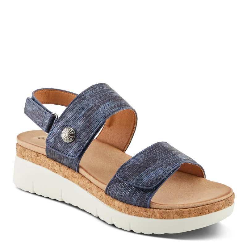 Casual sandals for women with bohemian-style straps and flat sole for comfort-PATRIZIA VIONA SANDALS