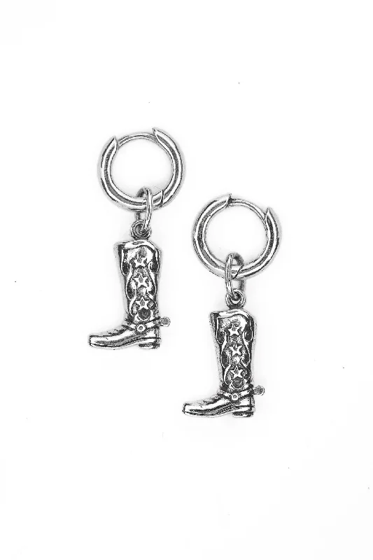 Best hoop earrings with detachable studs for a versatile and adjustable accessory-Boot Earrings