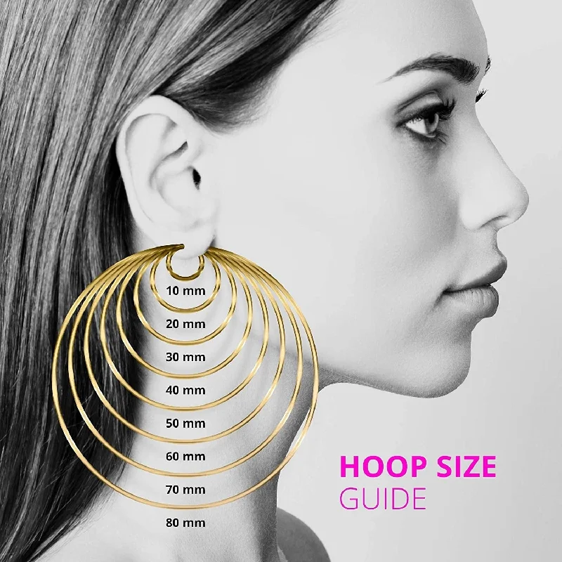 Best hoop earrings with vintage-style detailing for a nostalgic and timeless look-Curata 10k Hinged Hoop Earrings - 12x12mm Wide 5mm Thick