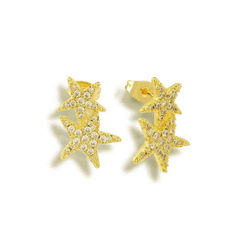 Hoop earrings with rhinestone-studded rims for a glamorous touch-Hidden in the Sand Earrings