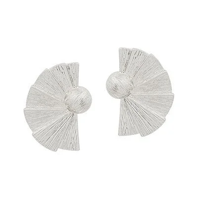 Best hoop earrings with detachable studs for a versatile and adjustable accessory-Meghan Browne Sea Earring - Silver