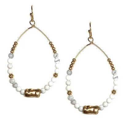 Best hoop earrings with angel wing accents for a spiritual and meaningful design-Meghan Browne Shannon Earring - Holwilte